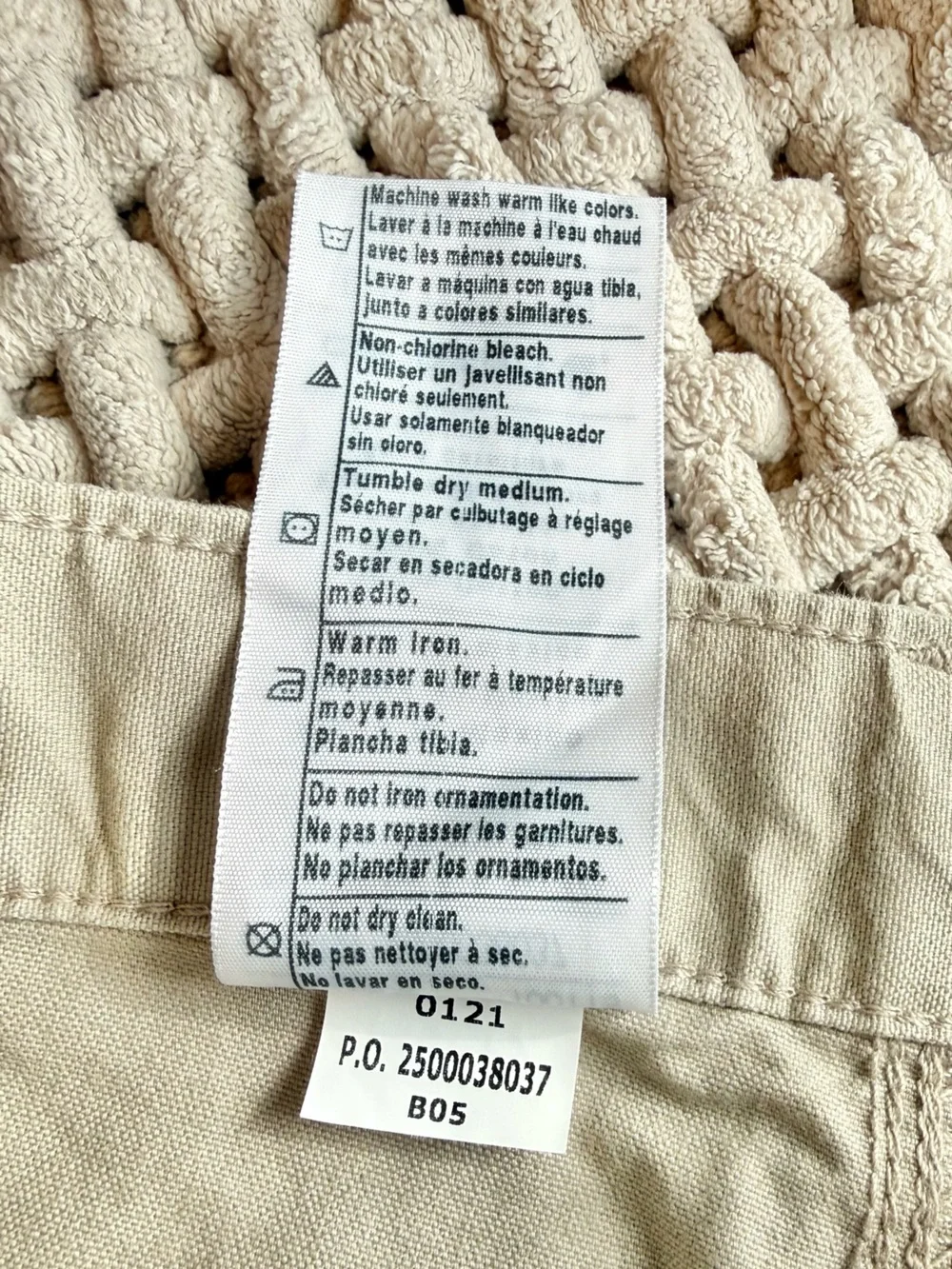 Carhartt | Men’s Canvas Utility Shorts B147 10” | Tan | 32